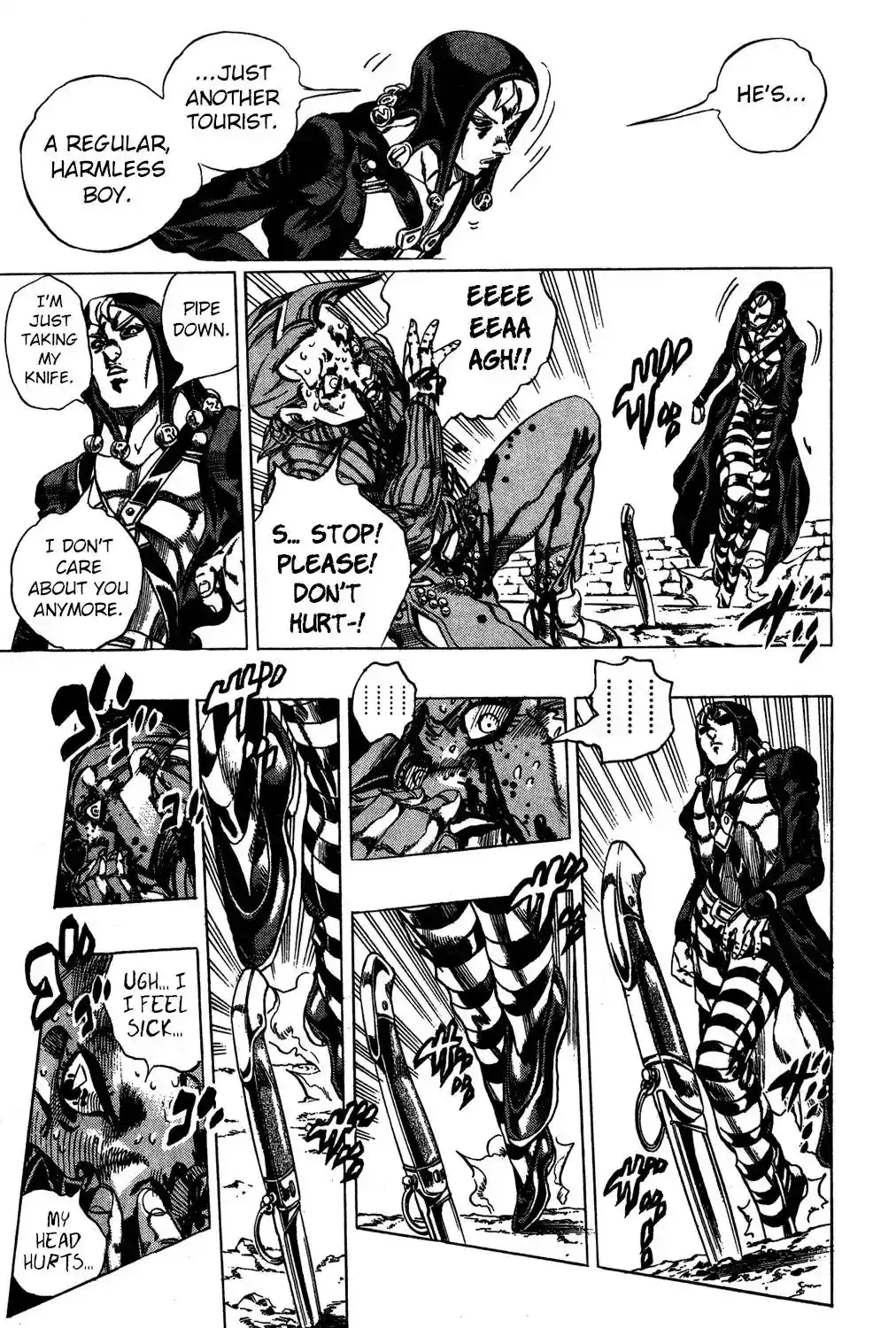JoJo’s Bizarre Adventure Chapter 543