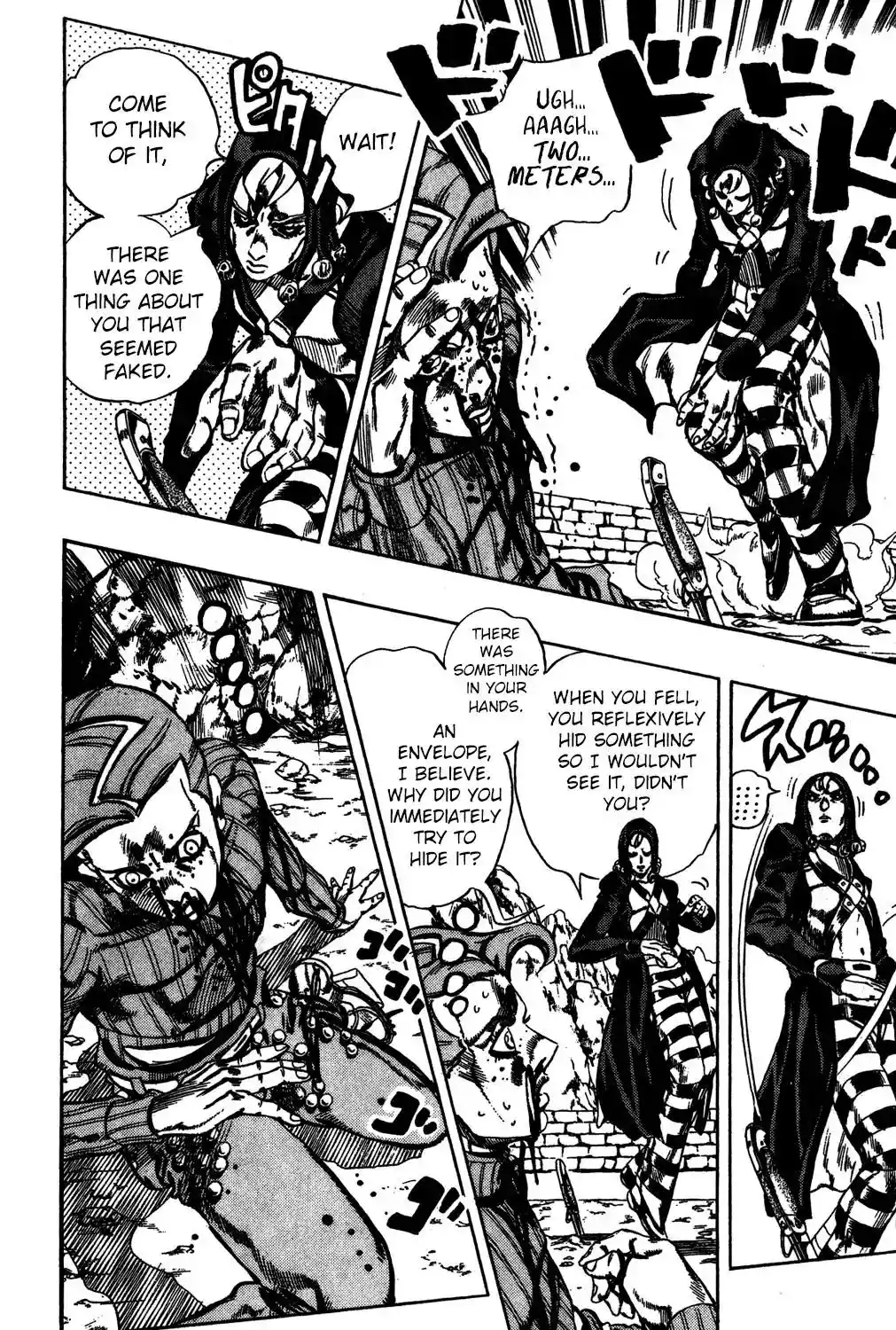 JoJo’s Bizarre Adventure Chapter 543