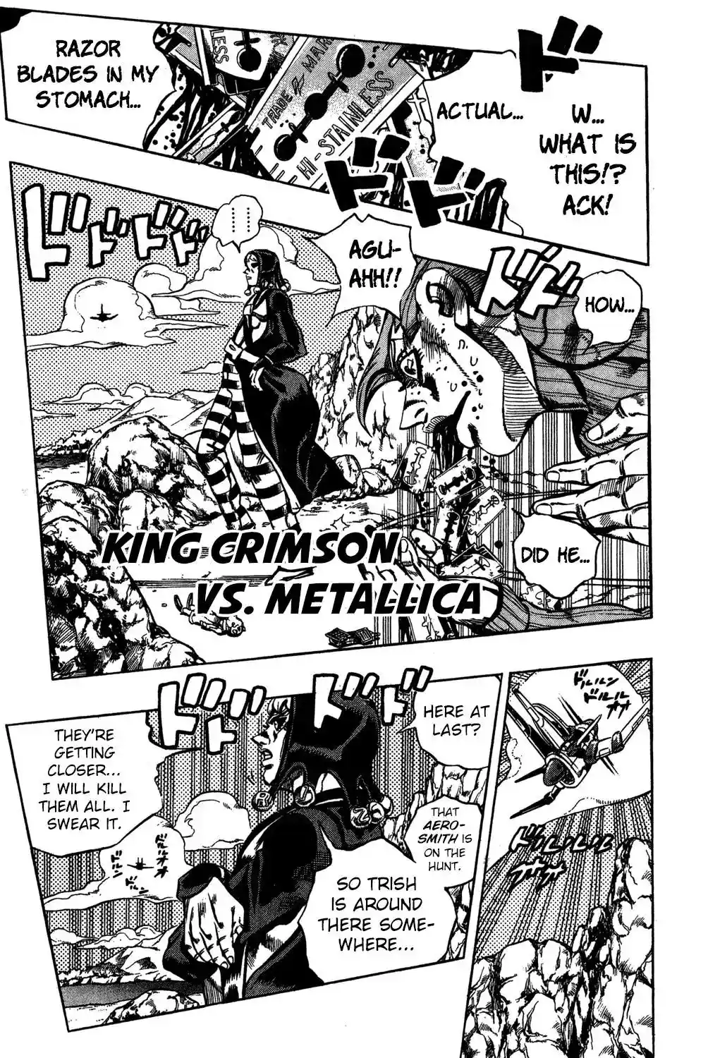 JoJo’s Bizarre Adventure Chapter 544