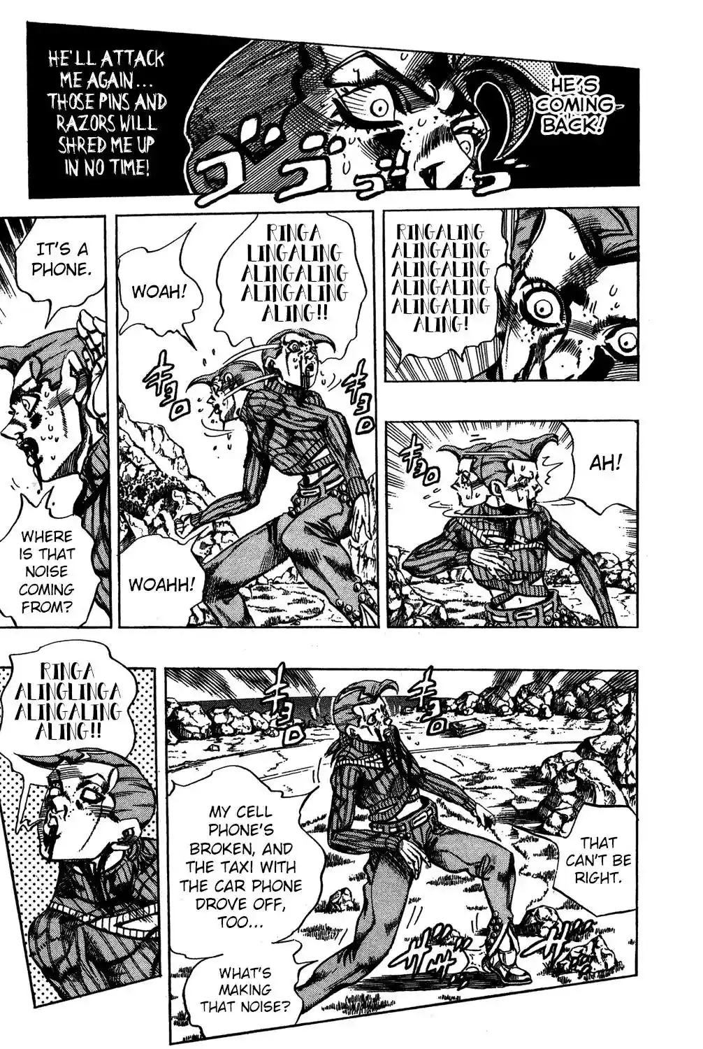 JoJo’s Bizarre Adventure Chapter 544