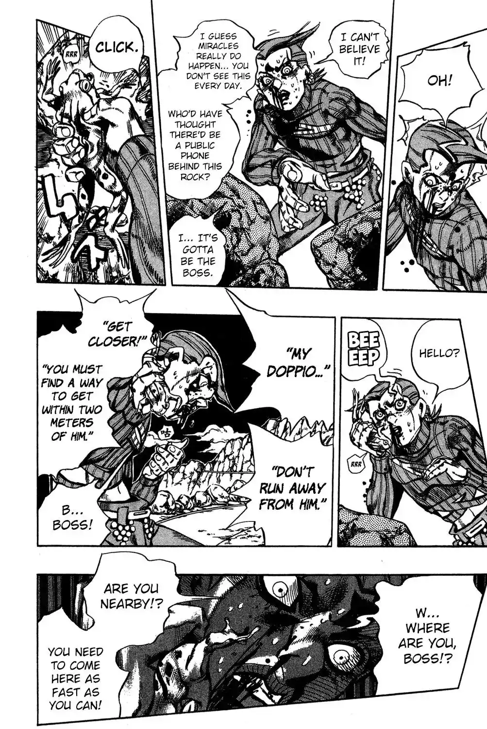 JoJo’s Bizarre Adventure Chapter 544