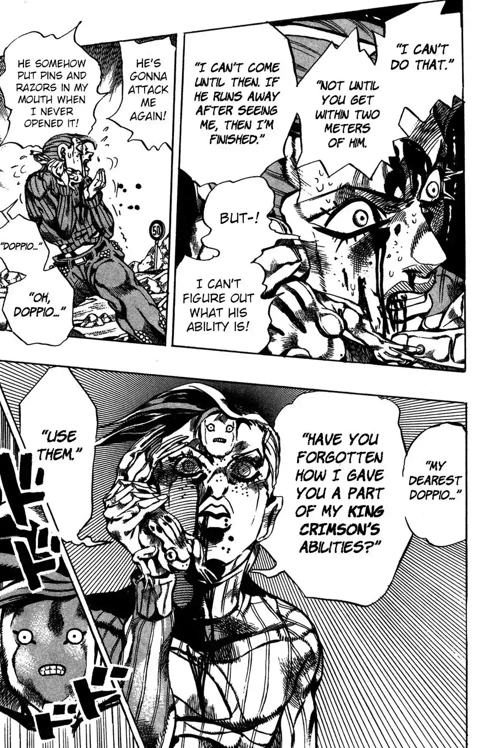 JoJo’s Bizarre Adventure Chapter 544