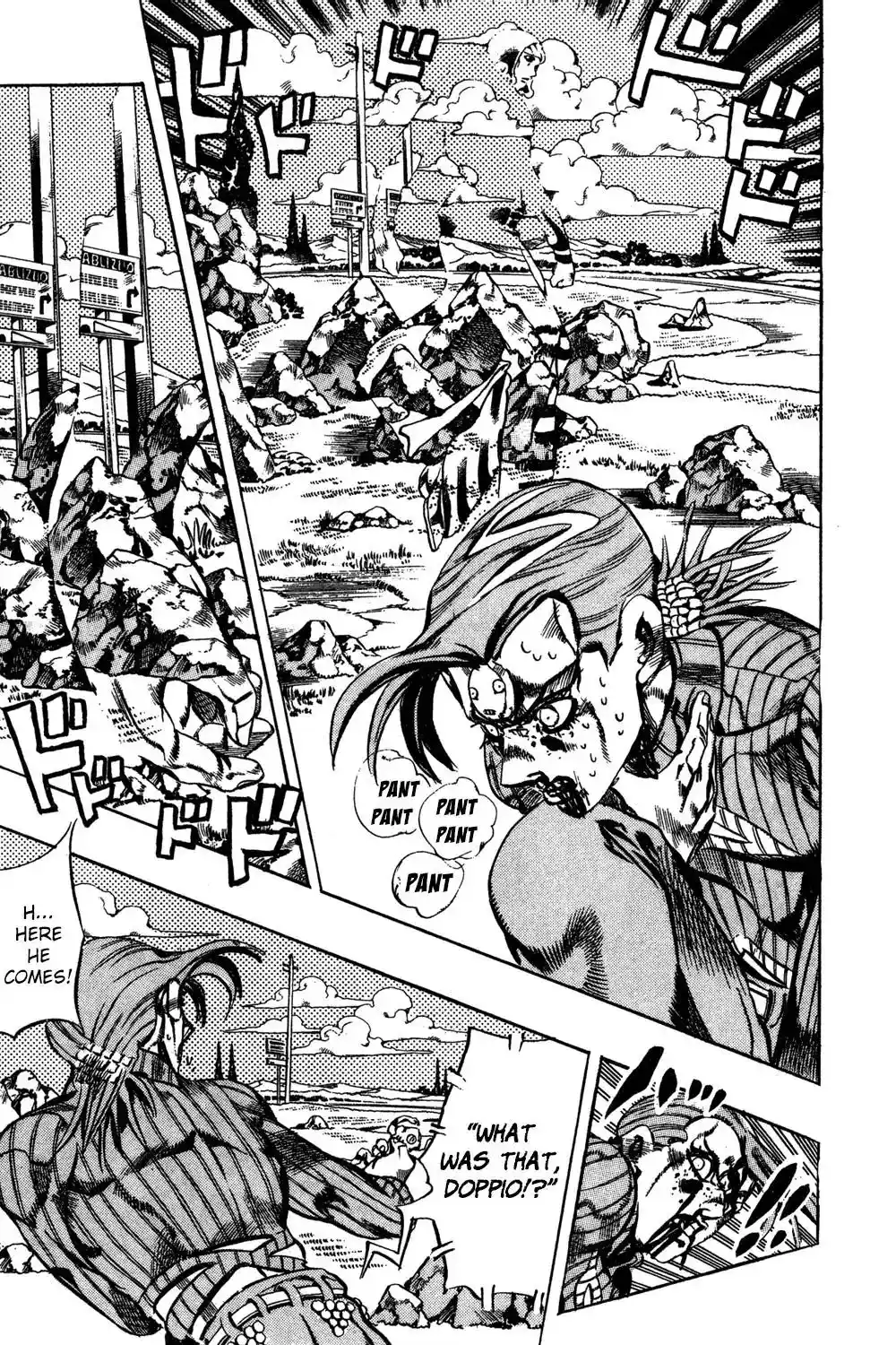 JoJo’s Bizarre Adventure Chapter 545