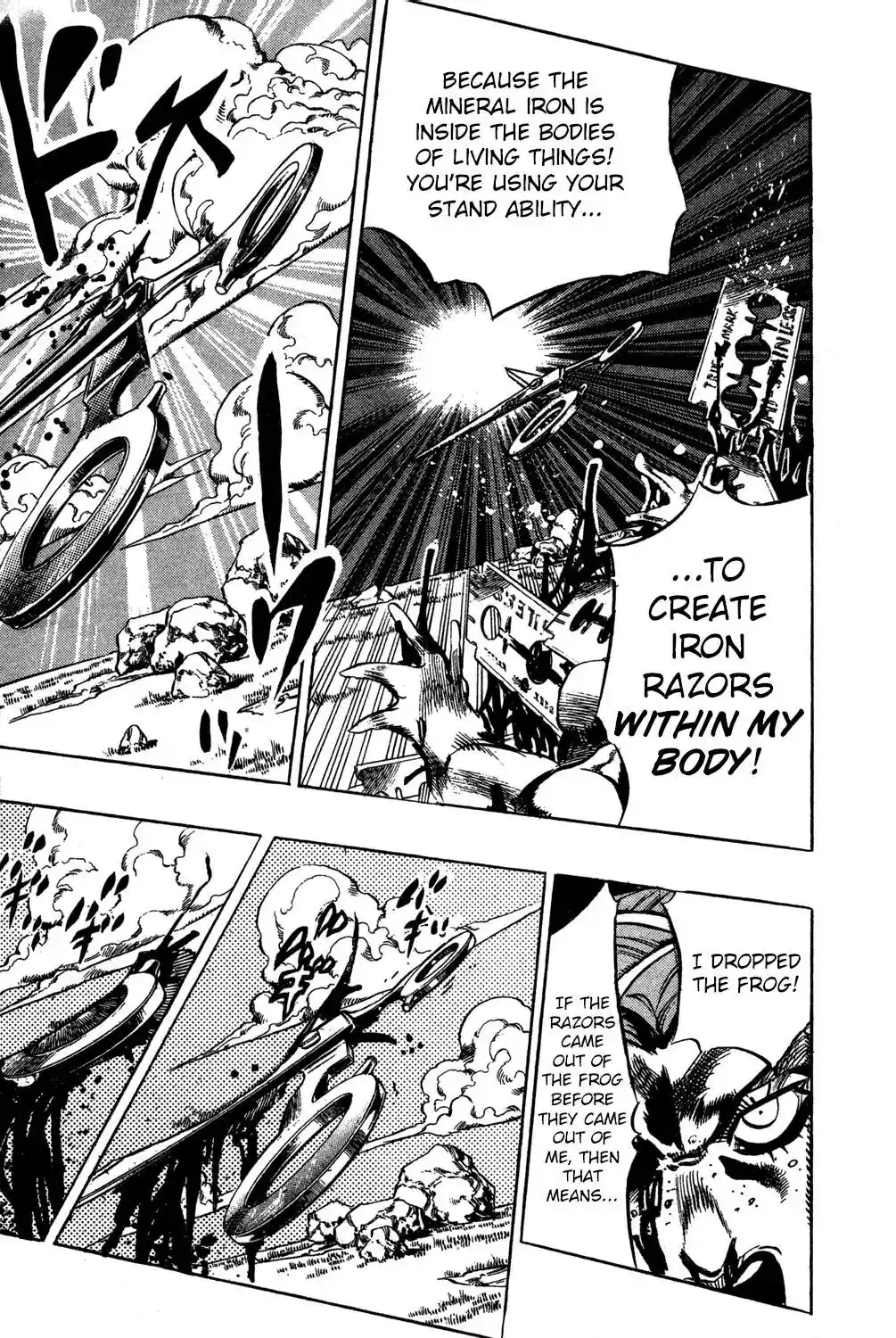 JoJo’s Bizarre Adventure Chapter 545