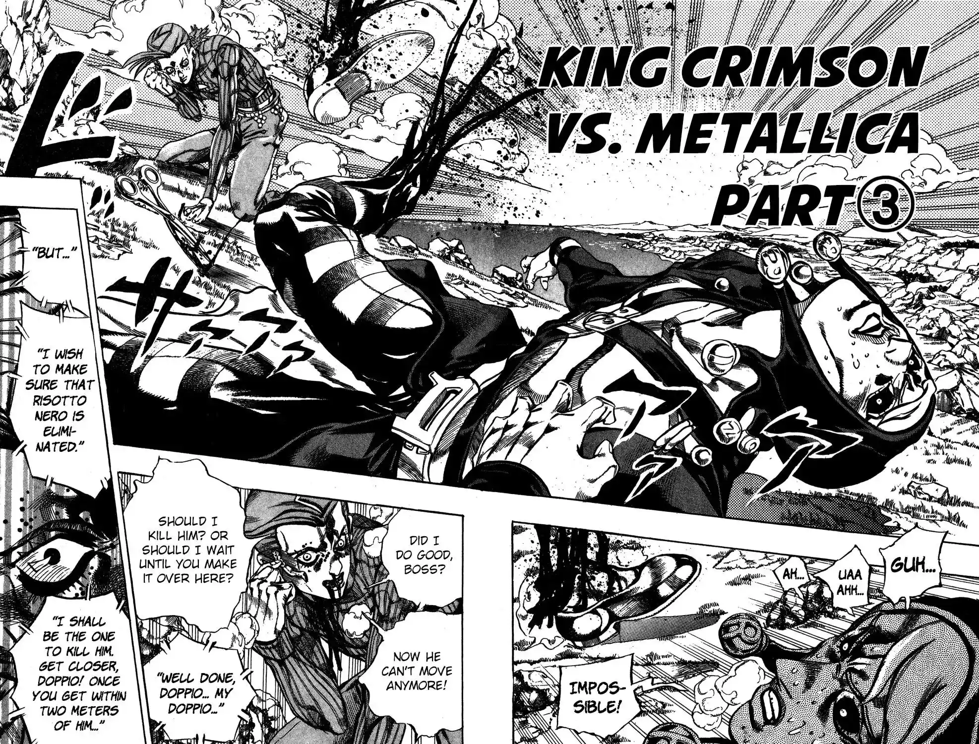 JoJo’s Bizarre Adventure Chapter 546