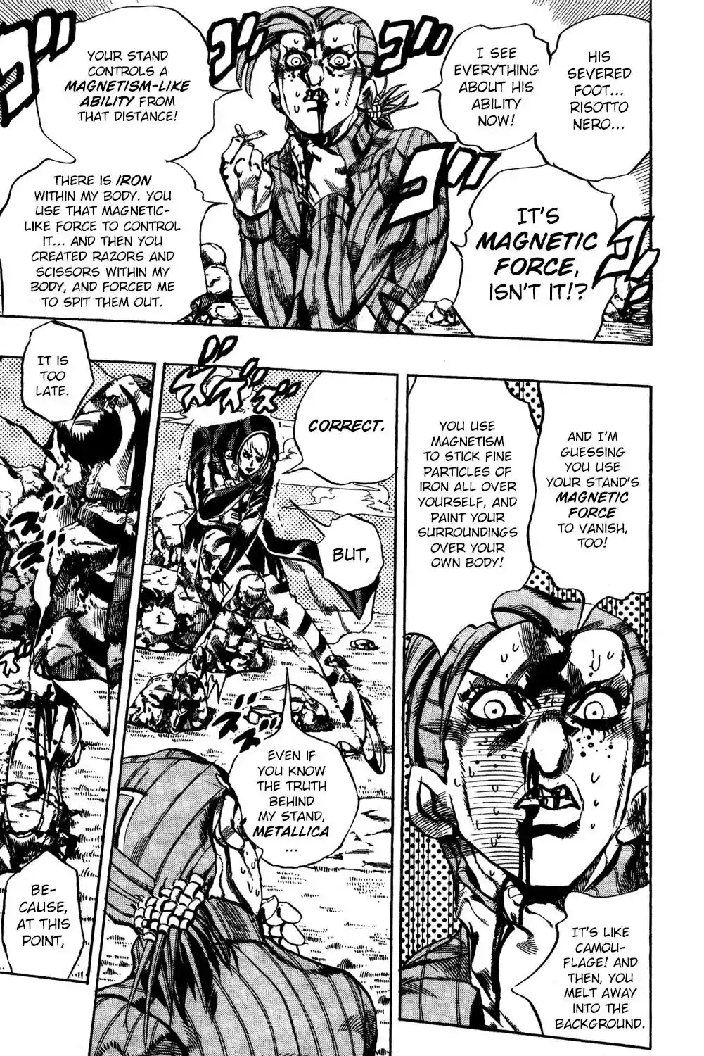 JoJo’s Bizarre Adventure Chapter 546