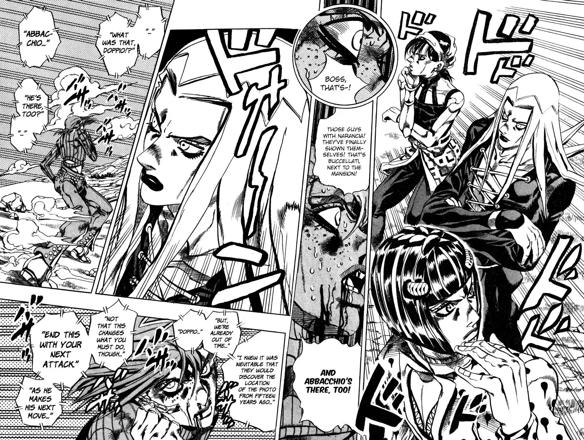 JoJo’s Bizarre Adventure Chapter 546