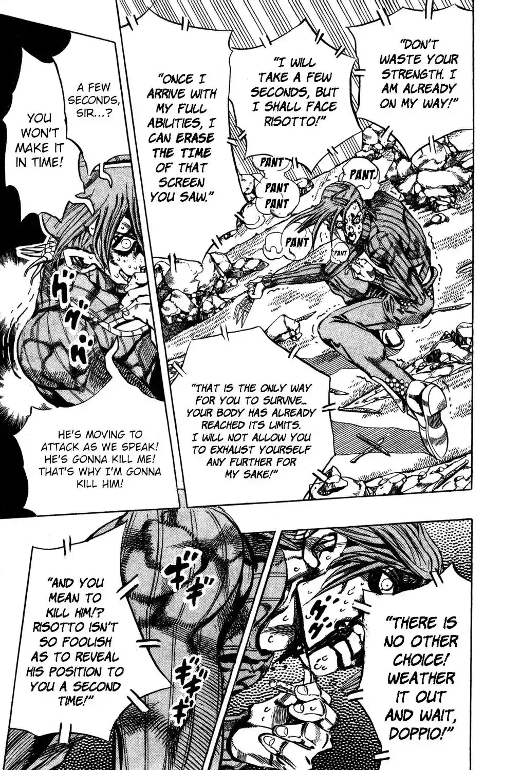 JoJo’s Bizarre Adventure Chapter 547