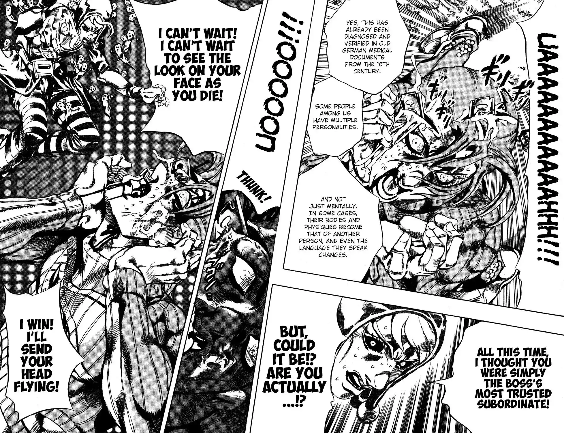 JoJo’s Bizarre Adventure Chapter 547