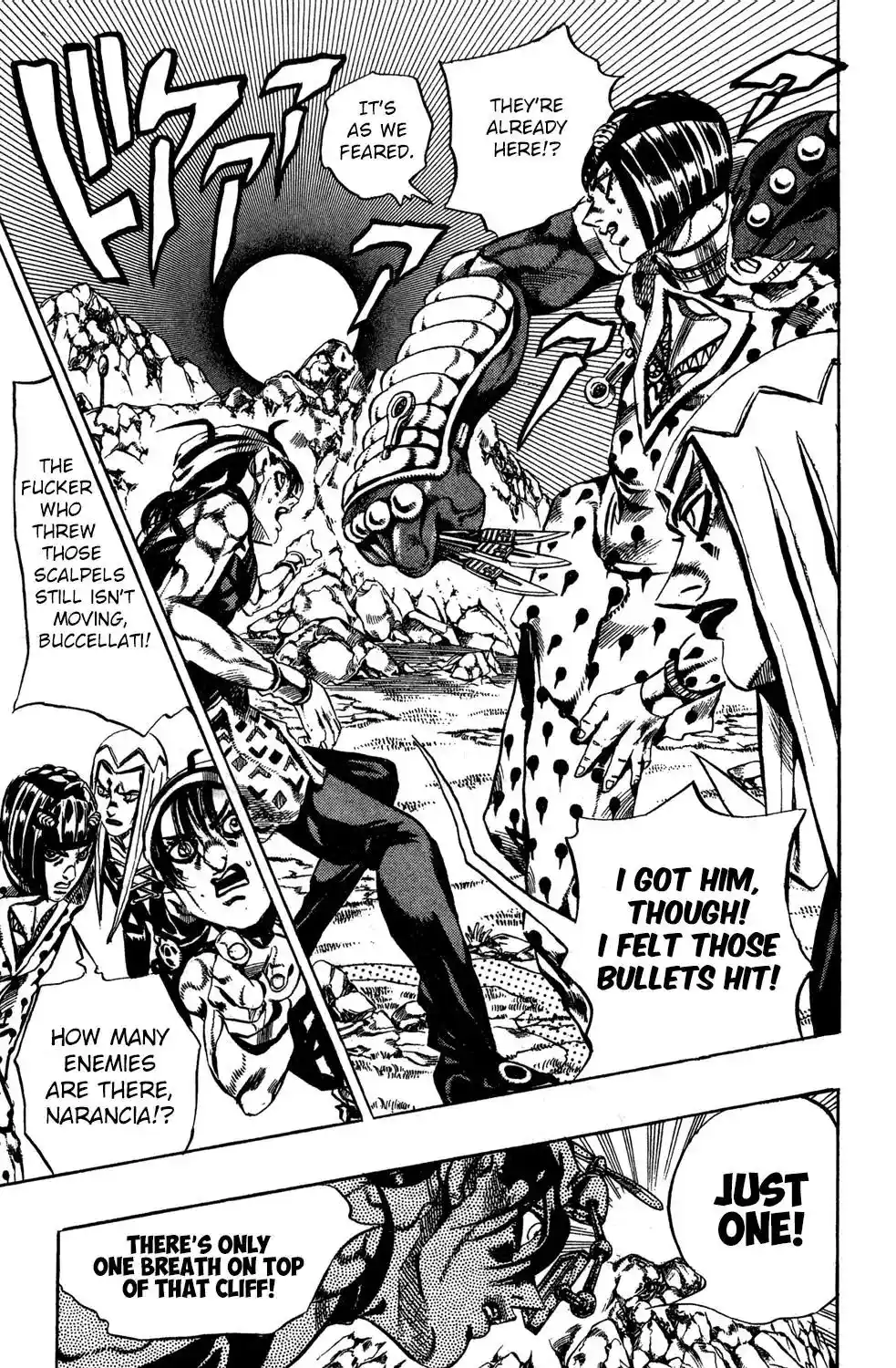 JoJo’s Bizarre Adventure Chapter 547