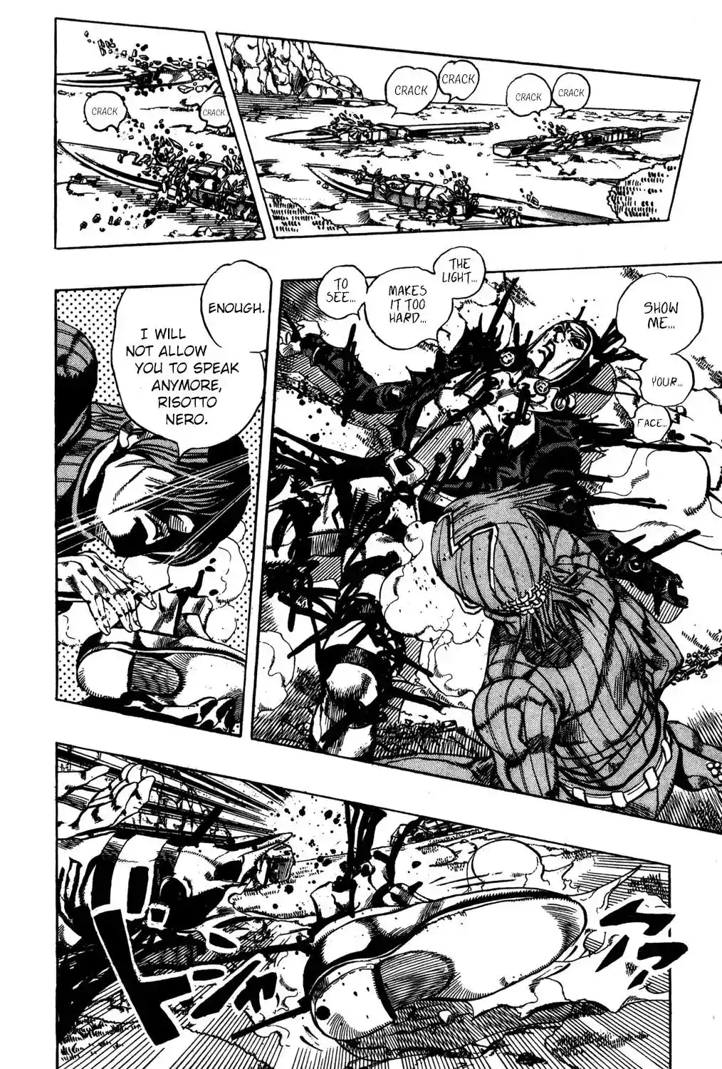 JoJo’s Bizarre Adventure Chapter 548