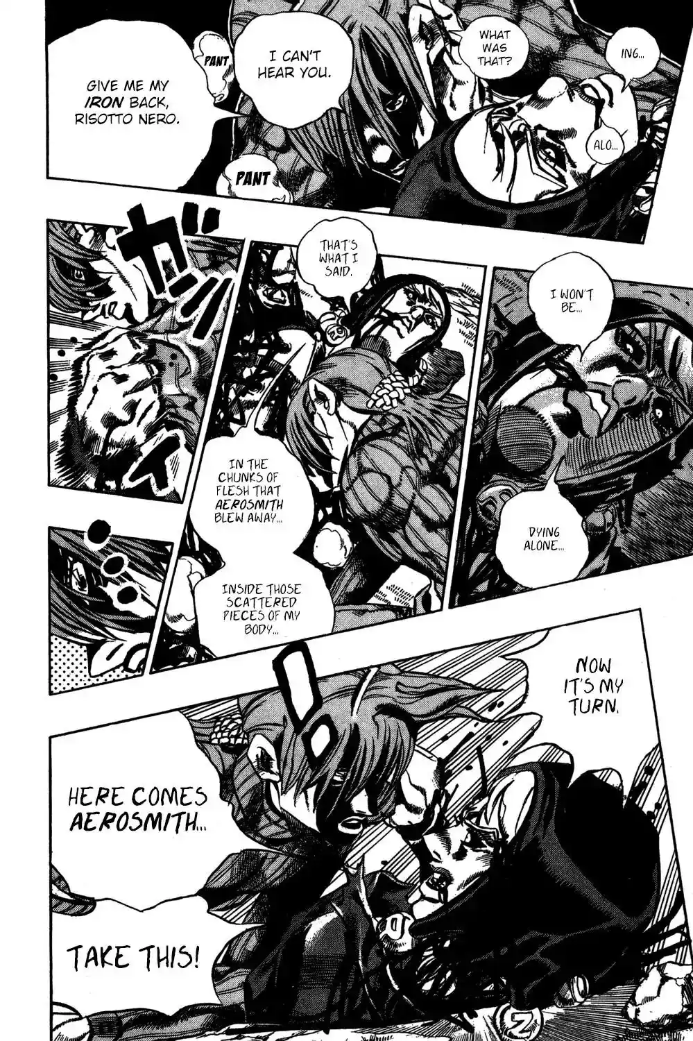 JoJo’s Bizarre Adventure Chapter 548