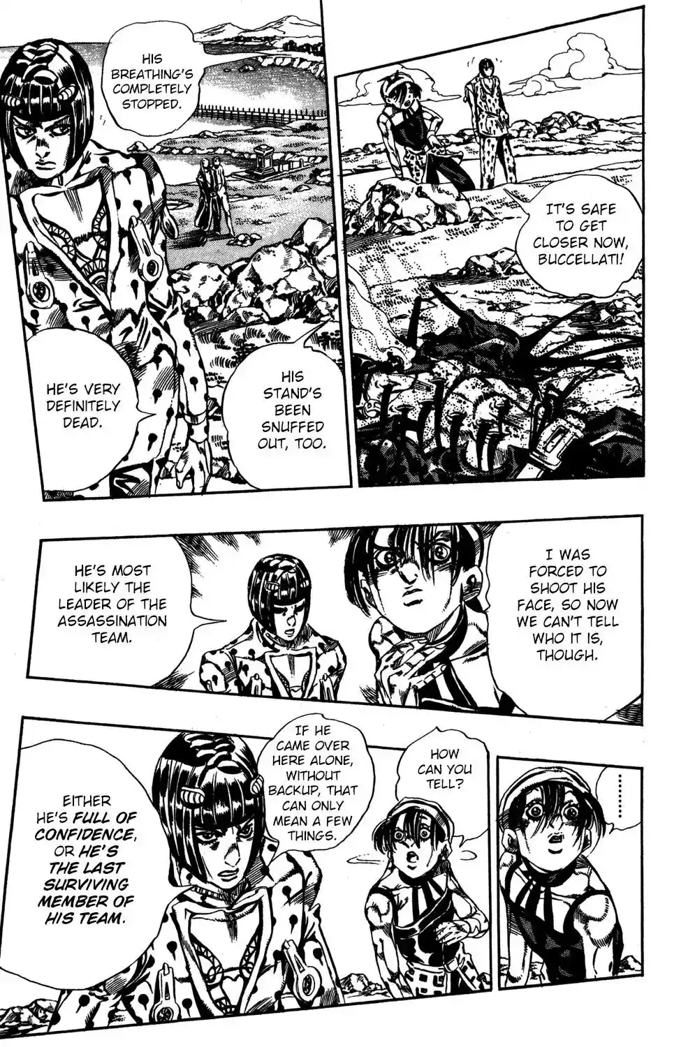 JoJo’s Bizarre Adventure Chapter 548