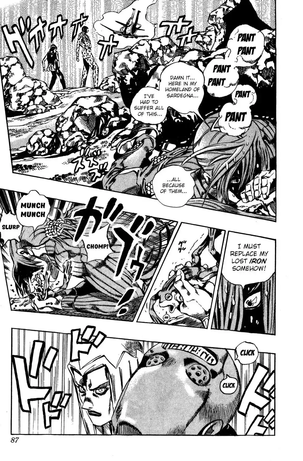 JoJo’s Bizarre Adventure Chapter 548