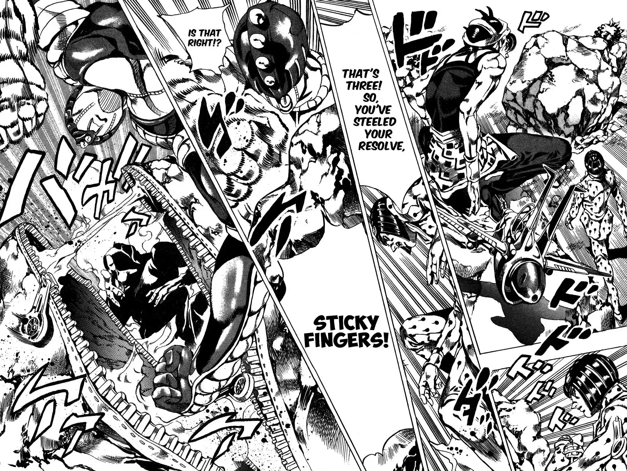 JoJo’s Bizarre Adventure Chapter 549