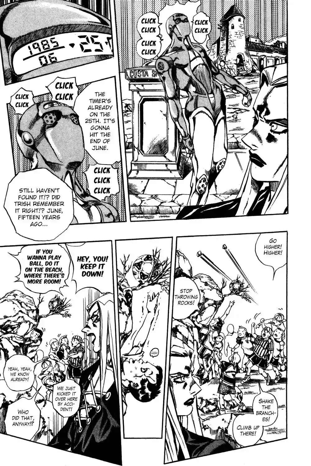 JoJo’s Bizarre Adventure Chapter 549