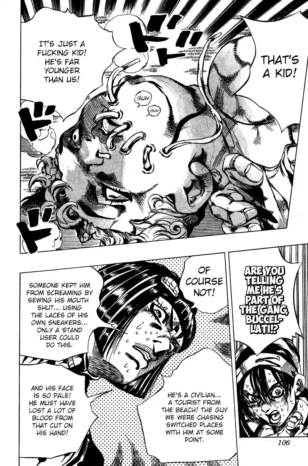 JoJo’s Bizarre Adventure Chapter 549