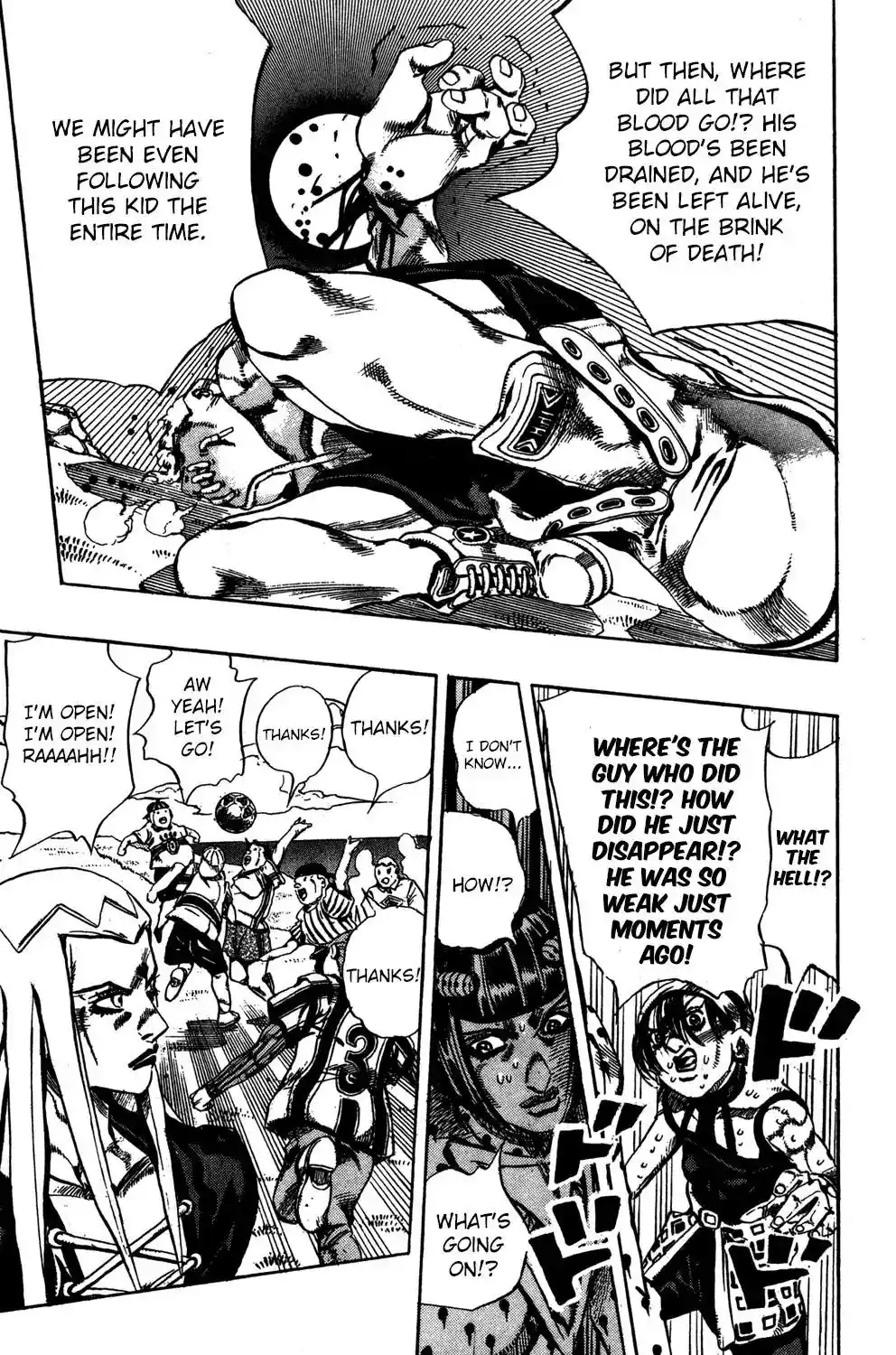 JoJo’s Bizarre Adventure Chapter 549