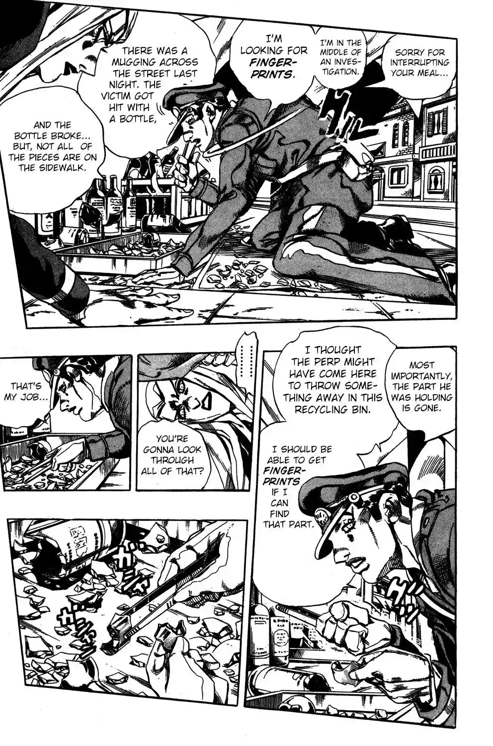 JoJo’s Bizarre Adventure Chapter 550