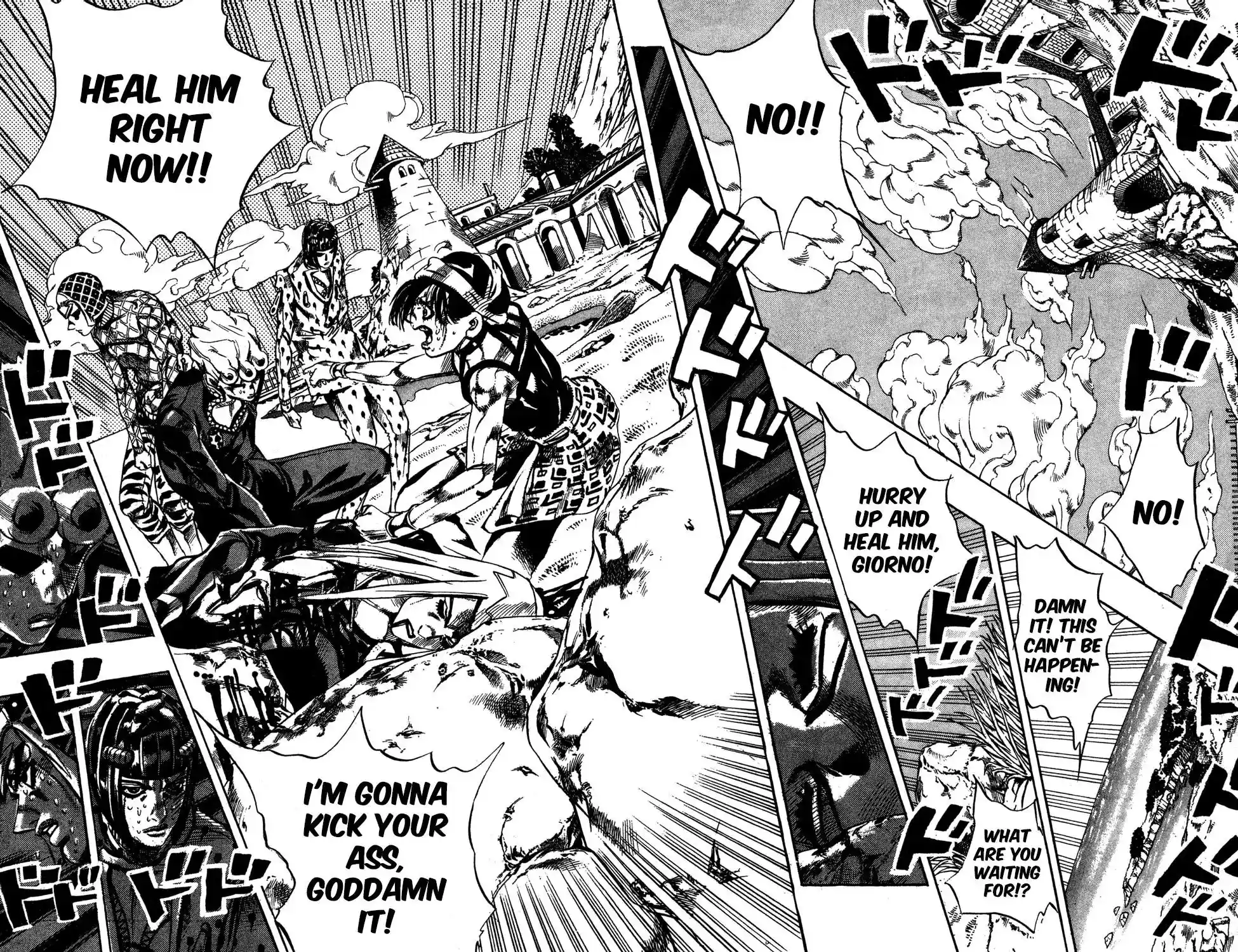 JoJo’s Bizarre Adventure Chapter 550