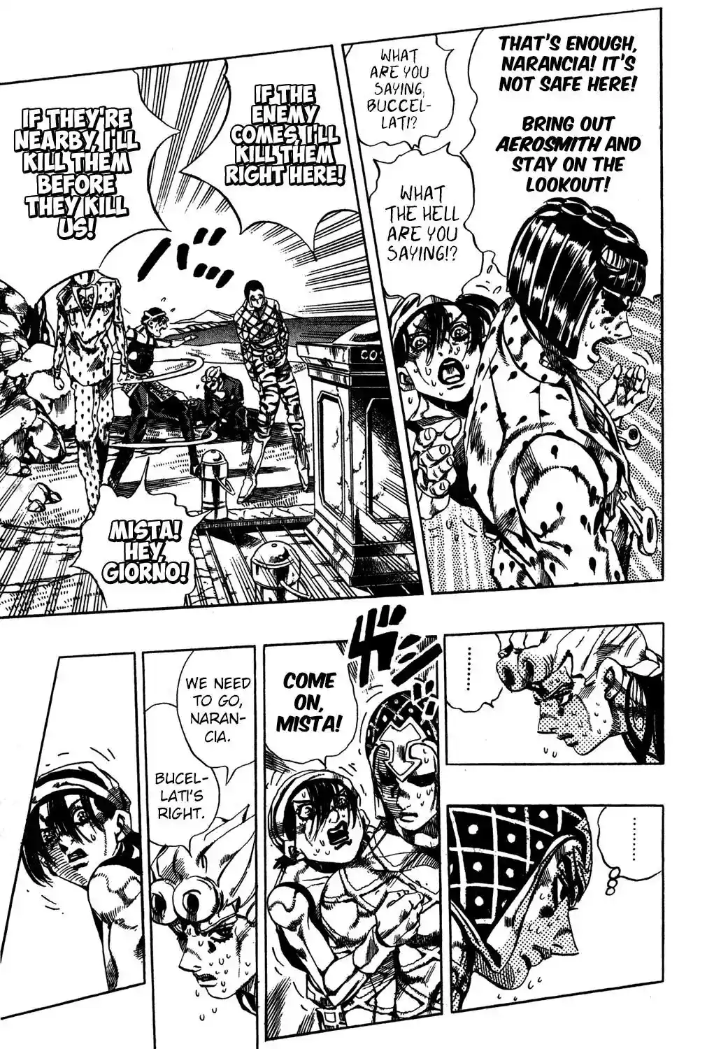 JoJo’s Bizarre Adventure Chapter 550