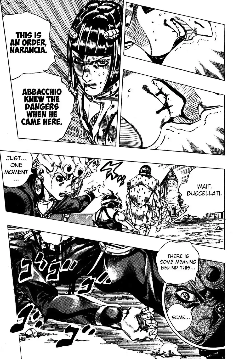 JoJo’s Bizarre Adventure Chapter 550