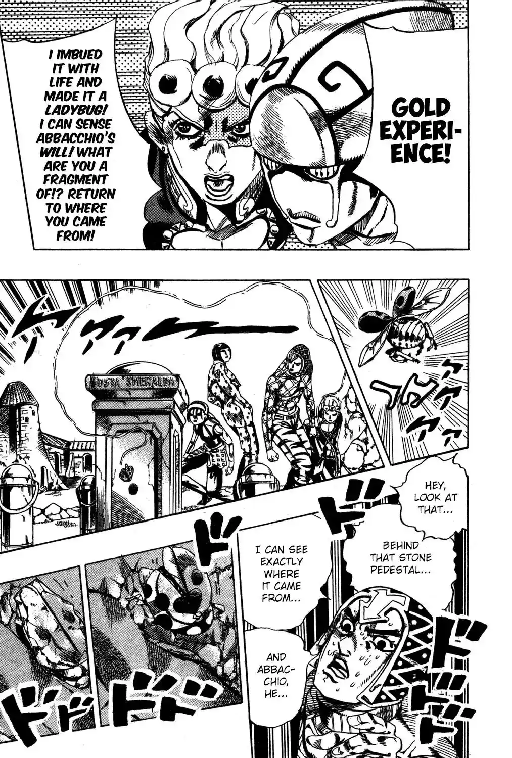 JoJo’s Bizarre Adventure Chapter 550