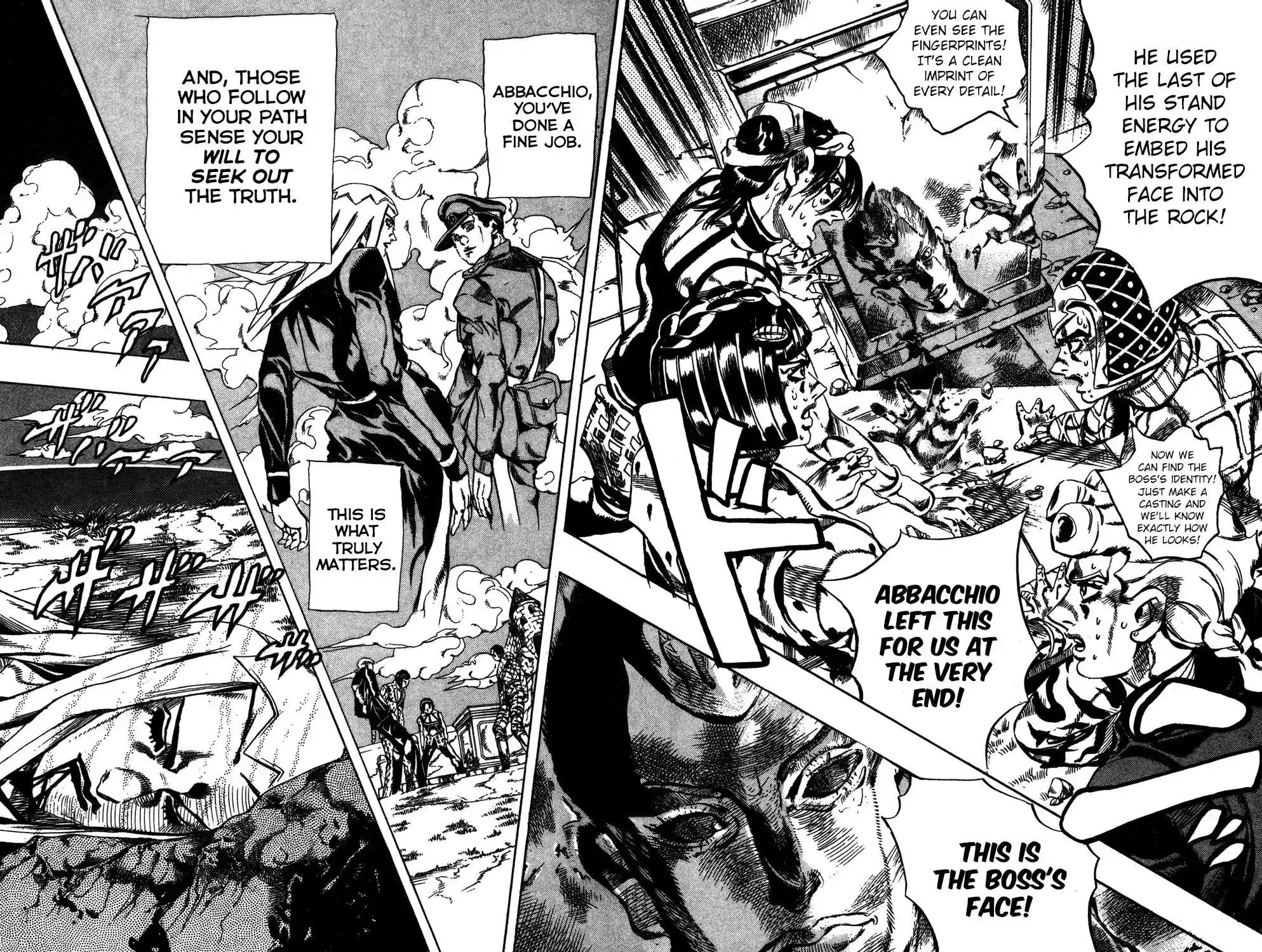 JoJo’s Bizarre Adventure Chapter 550