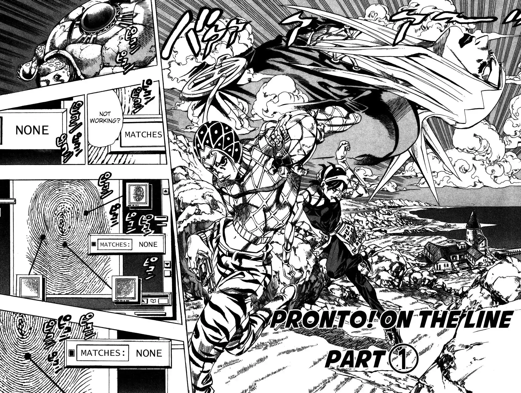 JoJo’s Bizarre Adventure Chapter 551