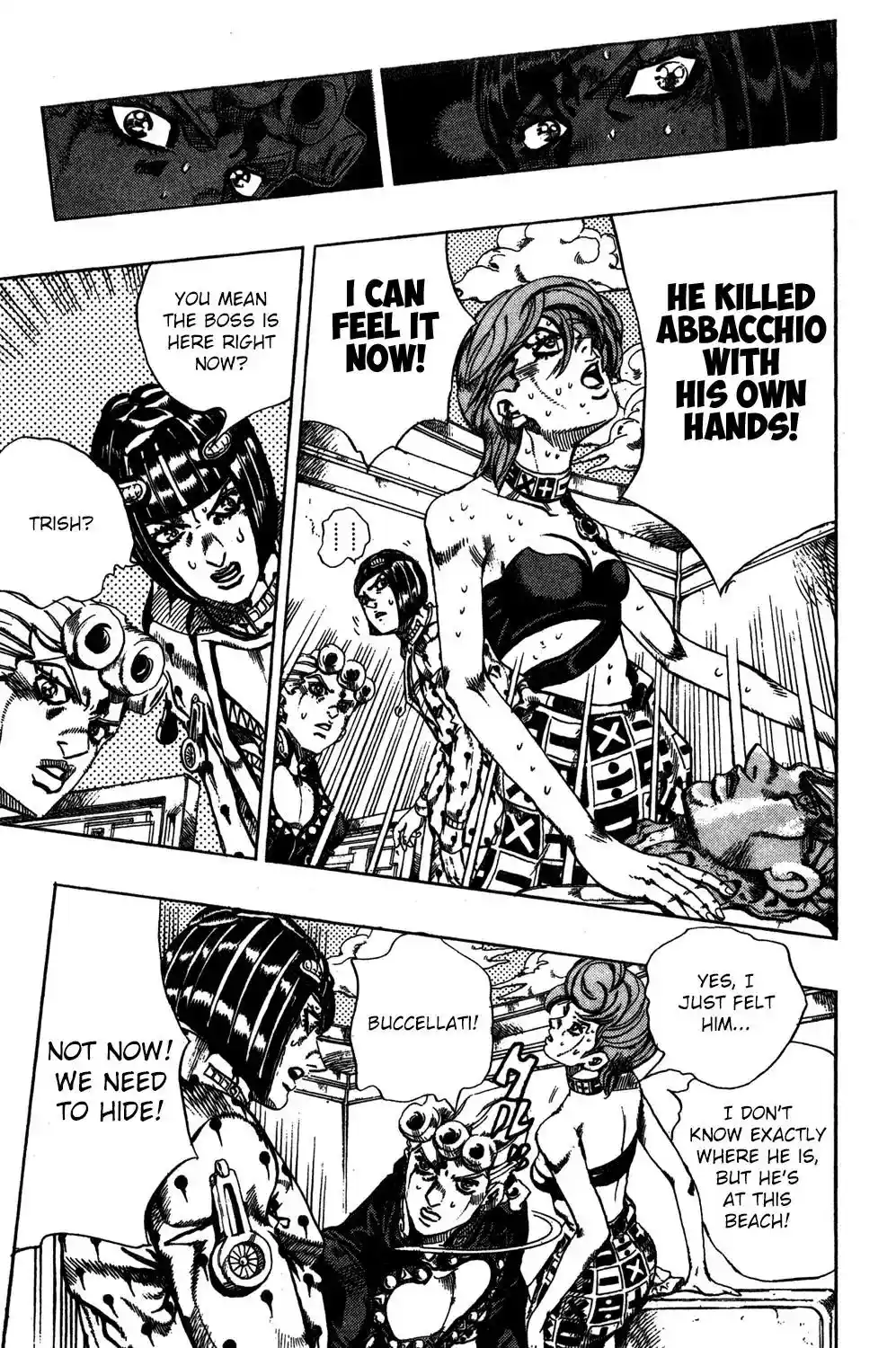 JoJo’s Bizarre Adventure Chapter 551
