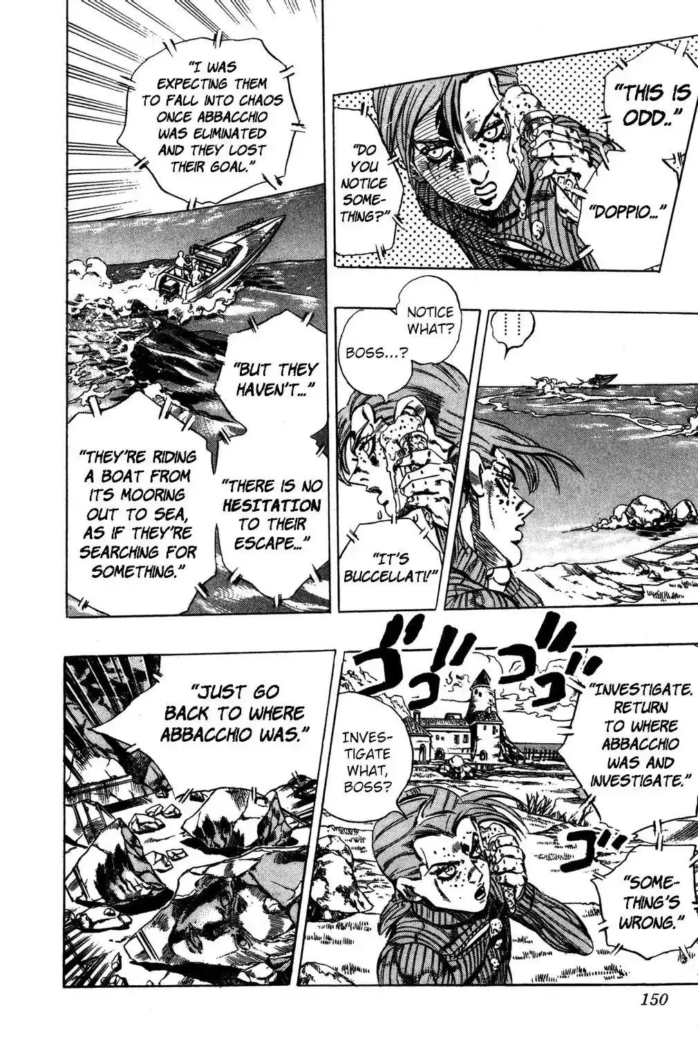 JoJo’s Bizarre Adventure Chapter 551