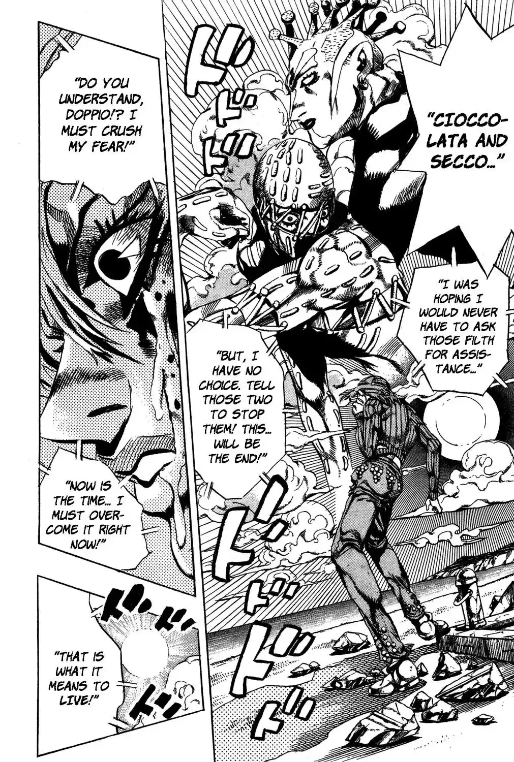 JoJo’s Bizarre Adventure Chapter 552