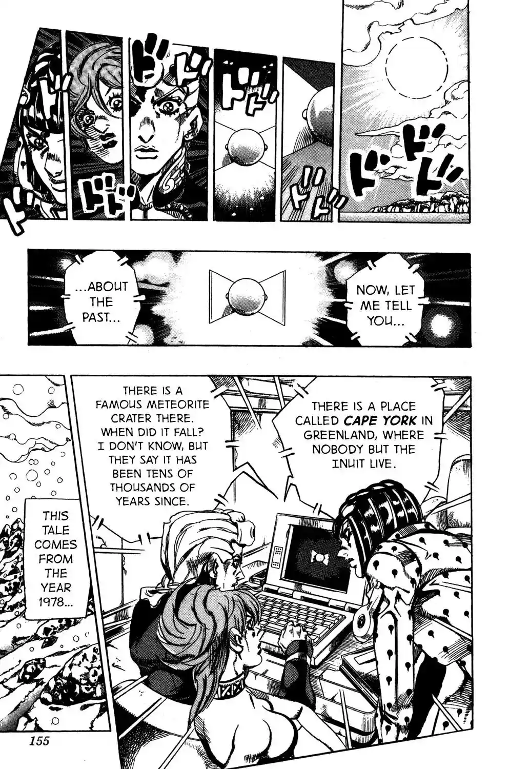 JoJo’s Bizarre Adventure Chapter 552