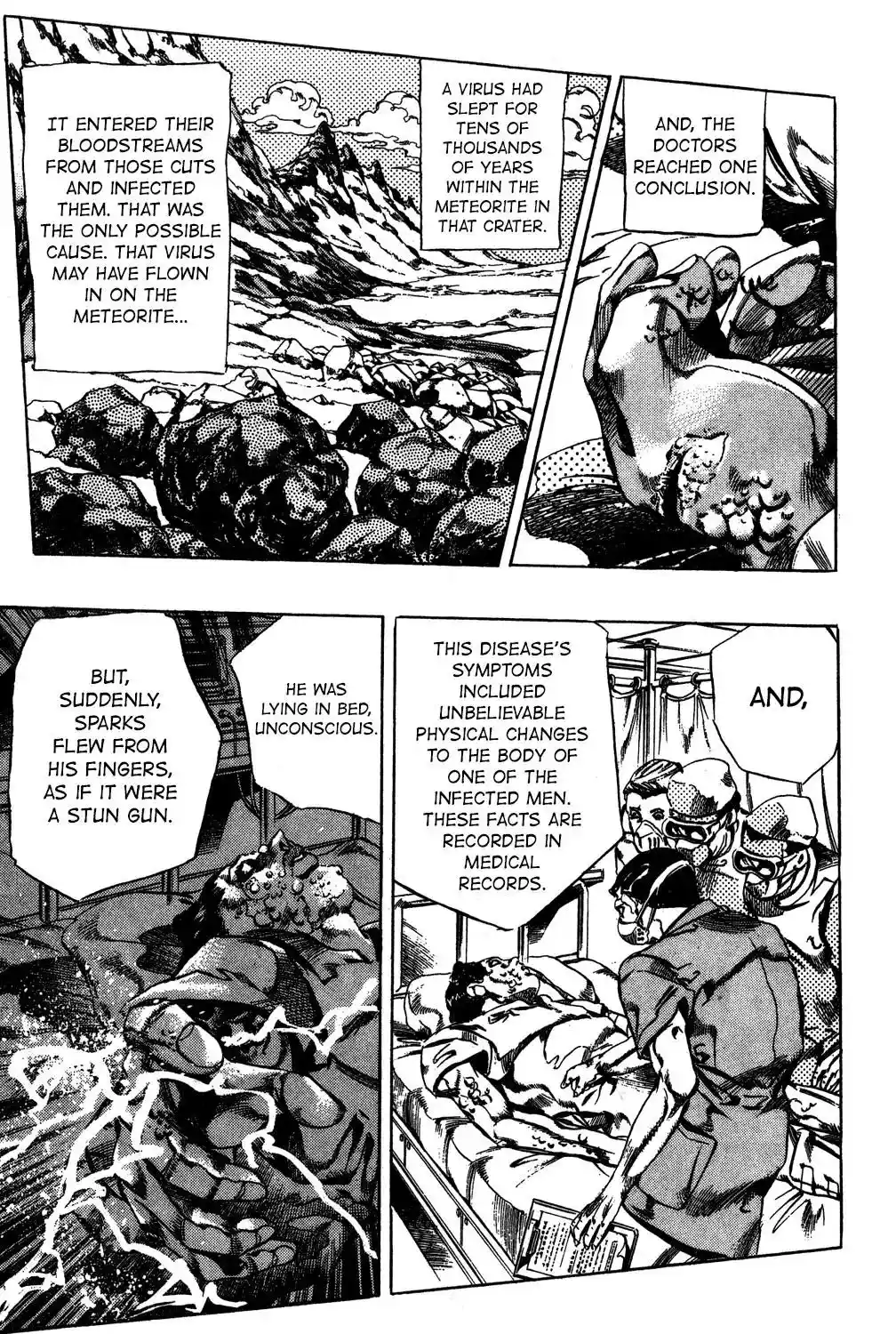 JoJo’s Bizarre Adventure Chapter 552