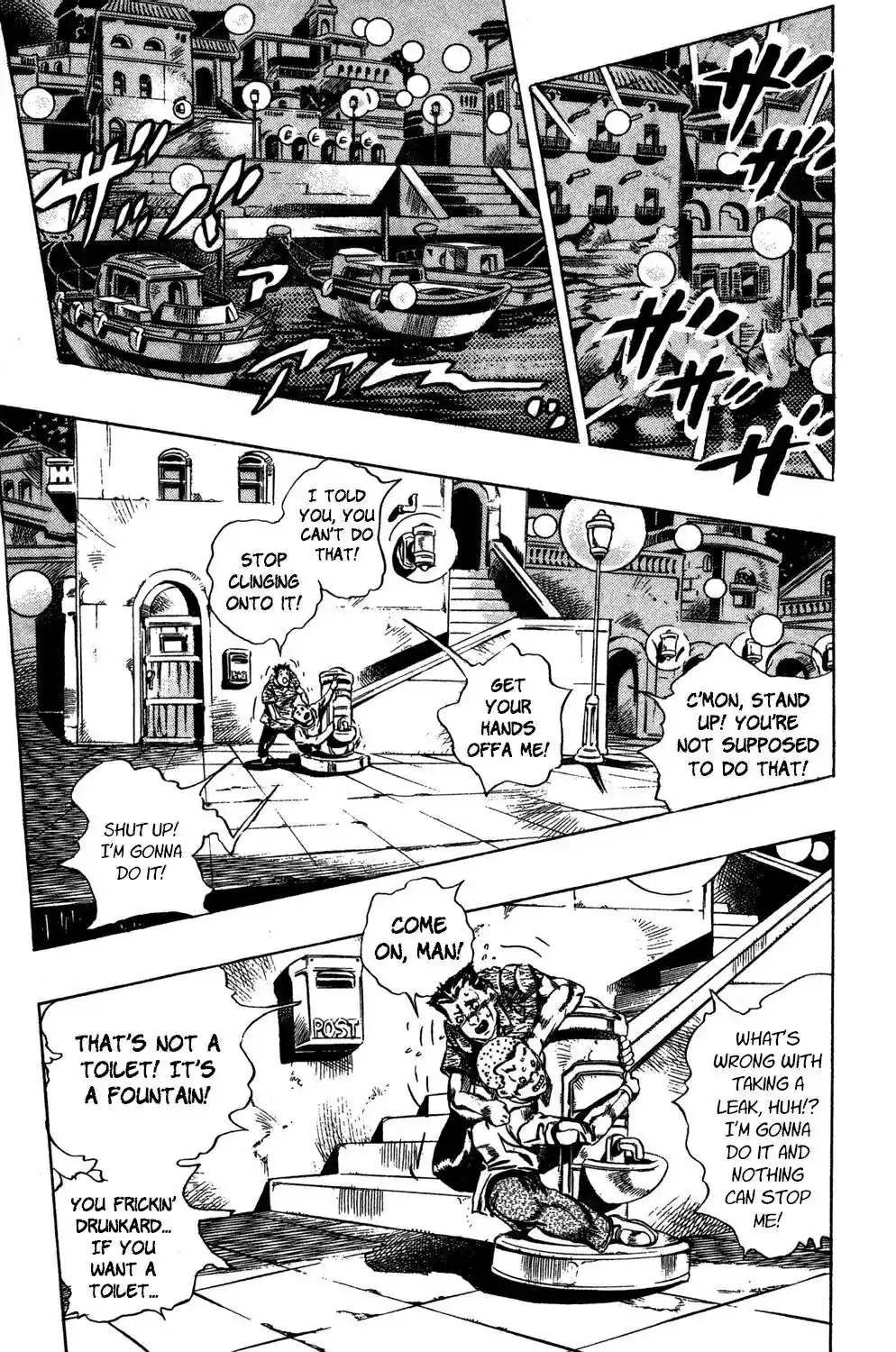 JoJo’s Bizarre Adventure Chapter 552