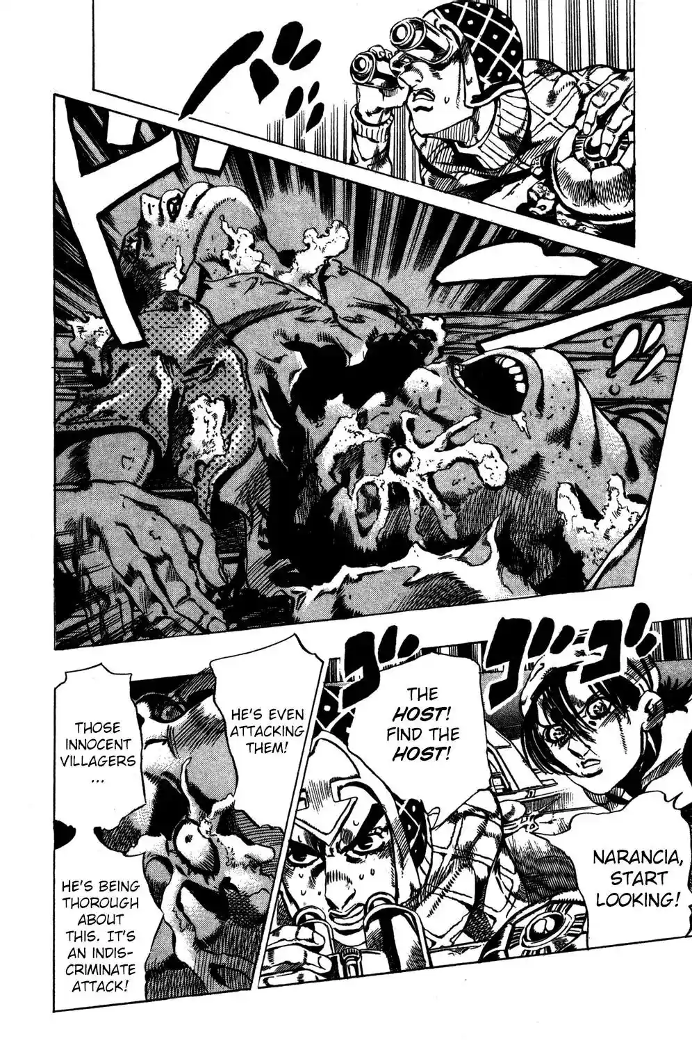 JoJo’s Bizarre Adventure Chapter 552