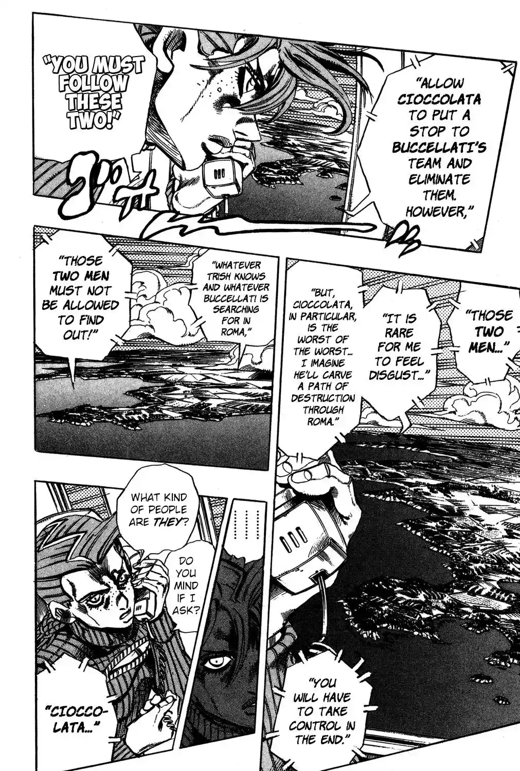 JoJo’s Bizarre Adventure Chapter 553