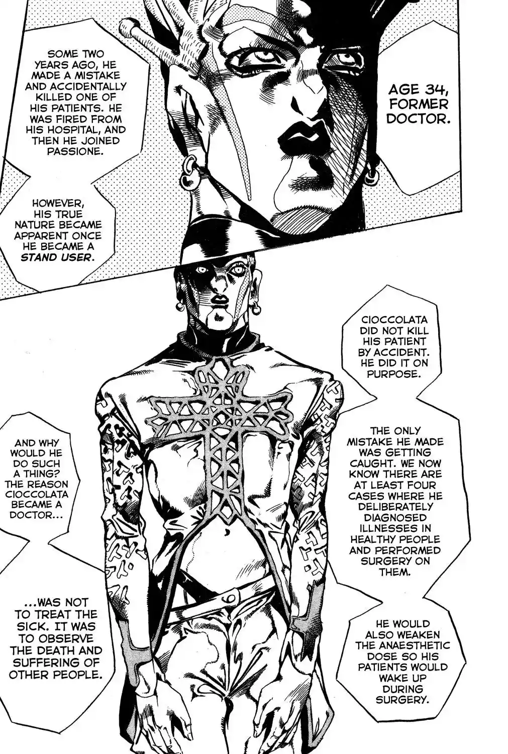 JoJo’s Bizarre Adventure Chapter 553