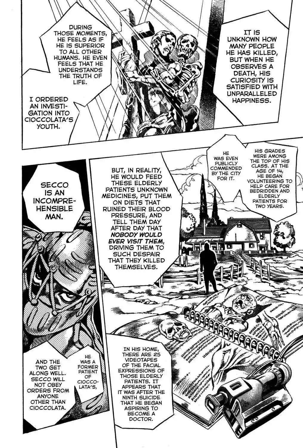 JoJo’s Bizarre Adventure Chapter 553