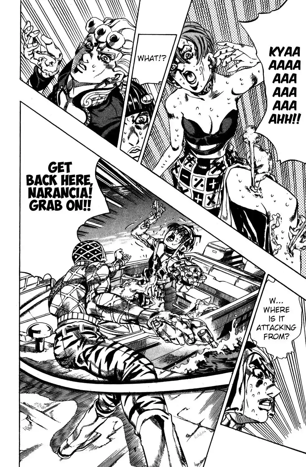 JoJo’s Bizarre Adventure Chapter 553
