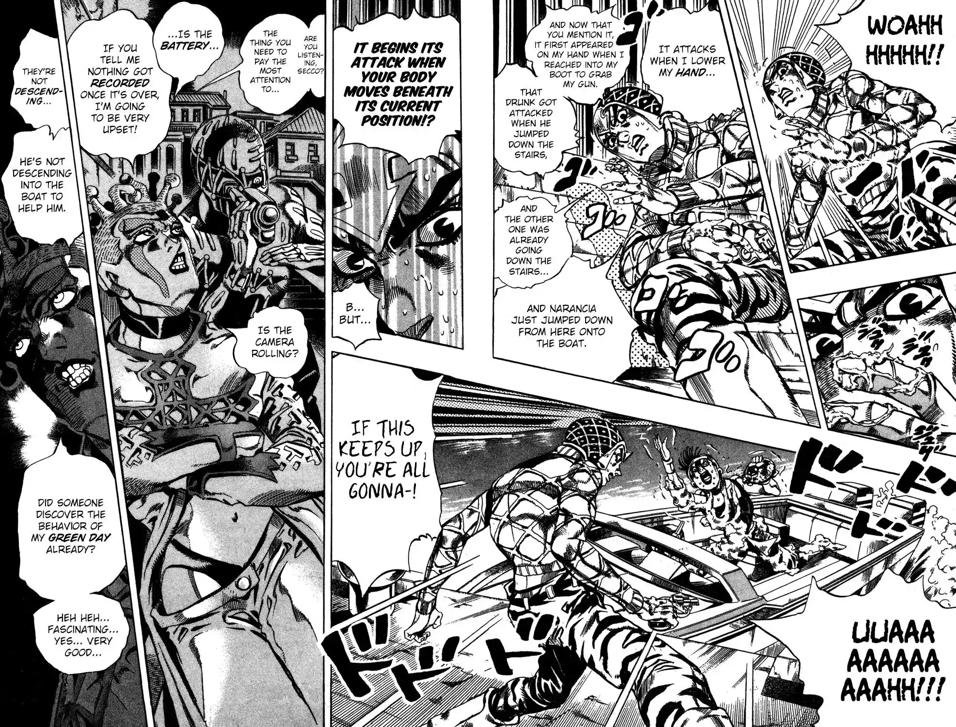 JoJo’s Bizarre Adventure Chapter 553