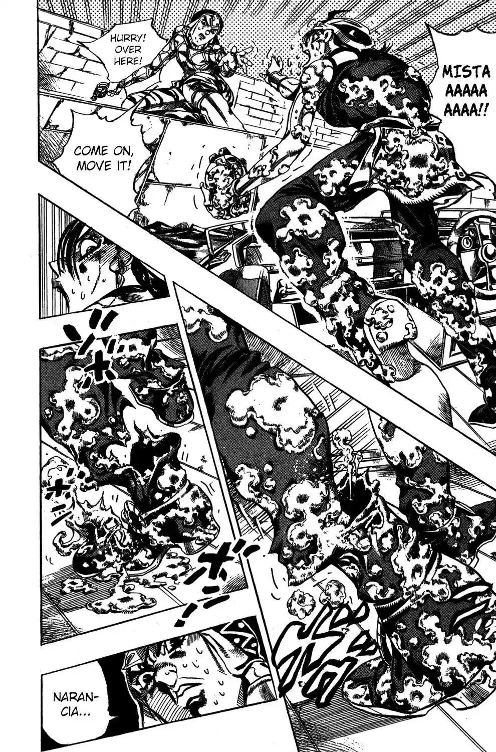 JoJo’s Bizarre Adventure Chapter 554