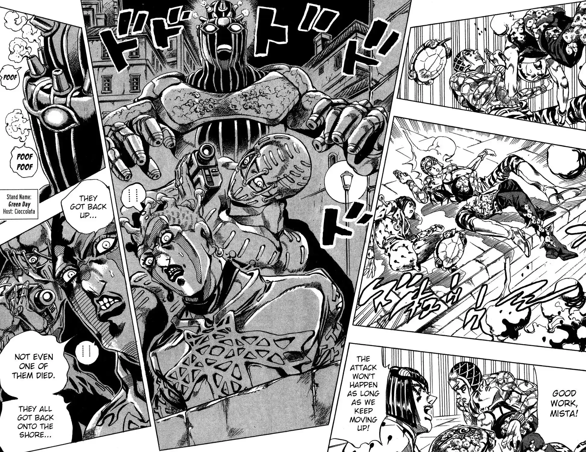JoJo’s Bizarre Adventure Chapter 554
