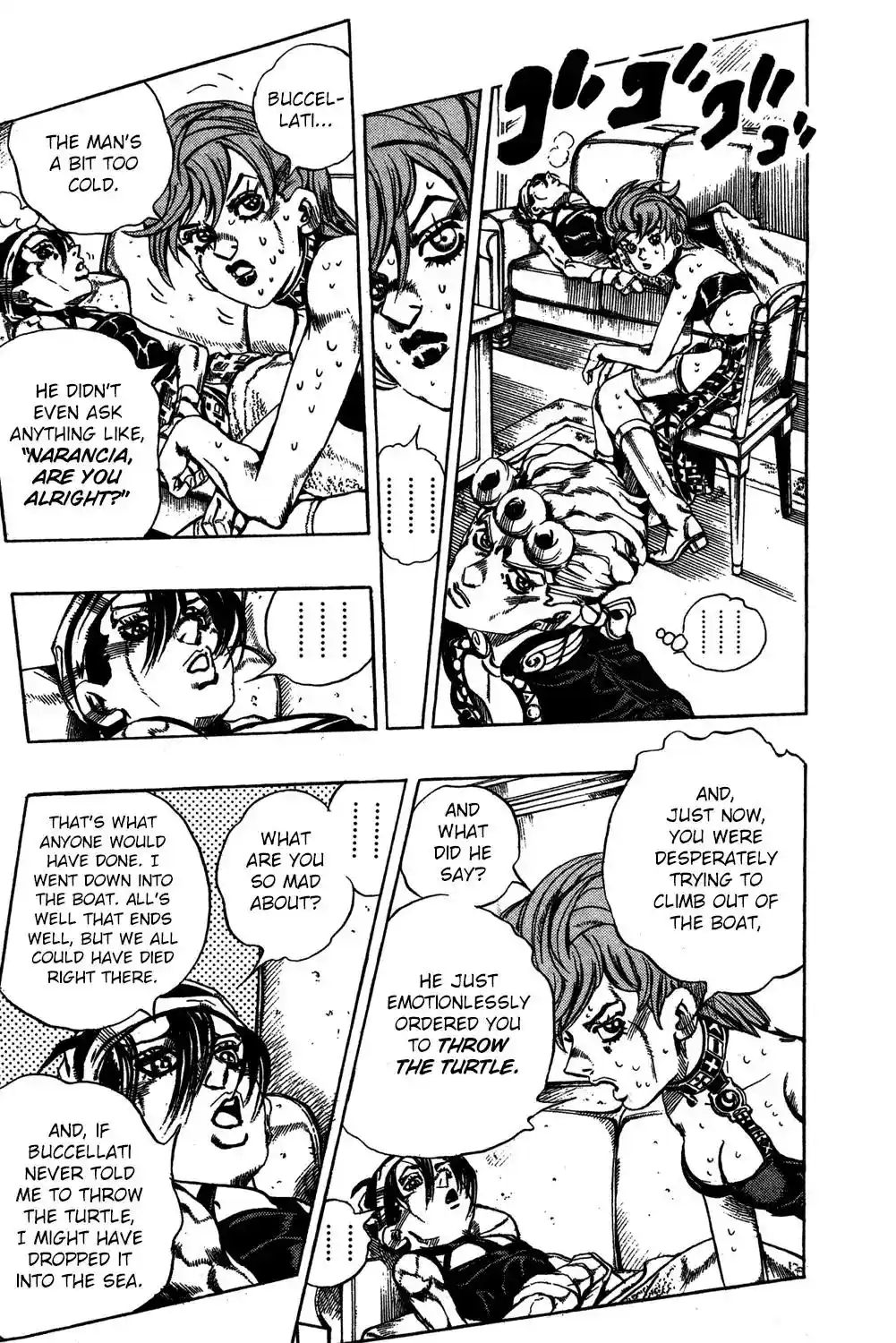 JoJo’s Bizarre Adventure Chapter 554