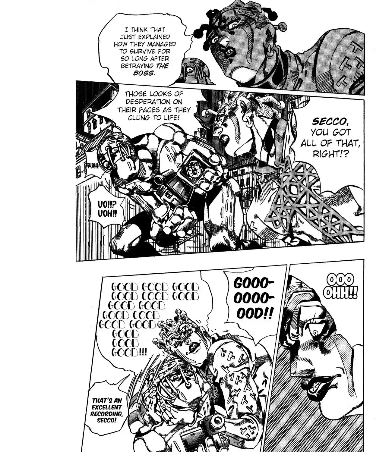 JoJo’s Bizarre Adventure Chapter 554