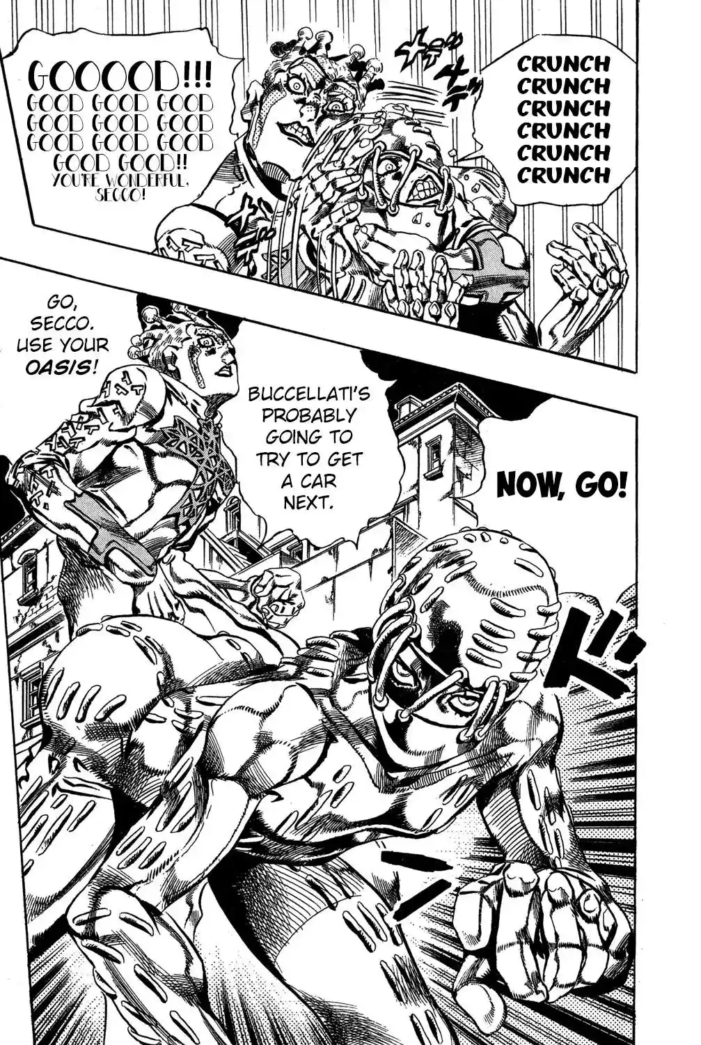 JoJo’s Bizarre Adventure Chapter 554