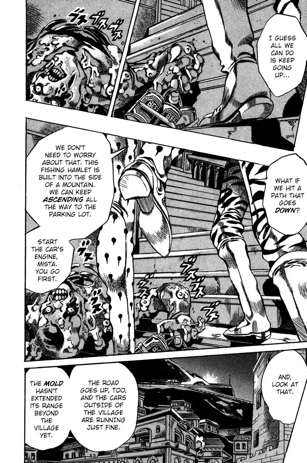 JoJo’s Bizarre Adventure Chapter 555