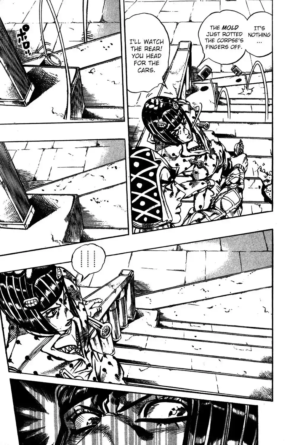 JoJo’s Bizarre Adventure Chapter 555