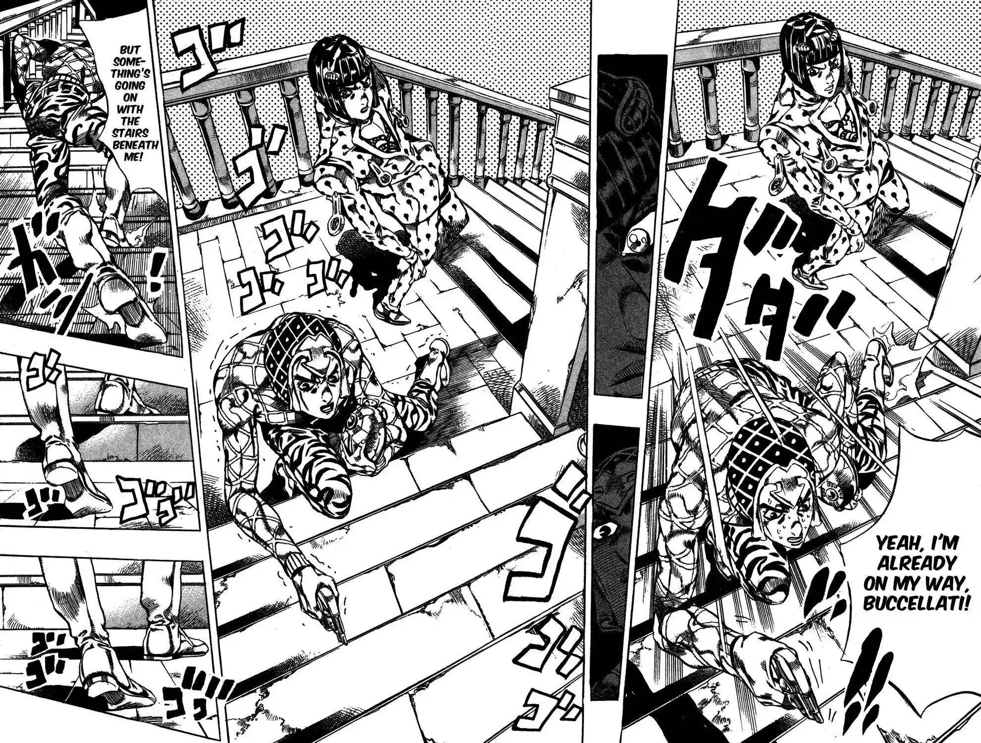 JoJo’s Bizarre Adventure Chapter 555