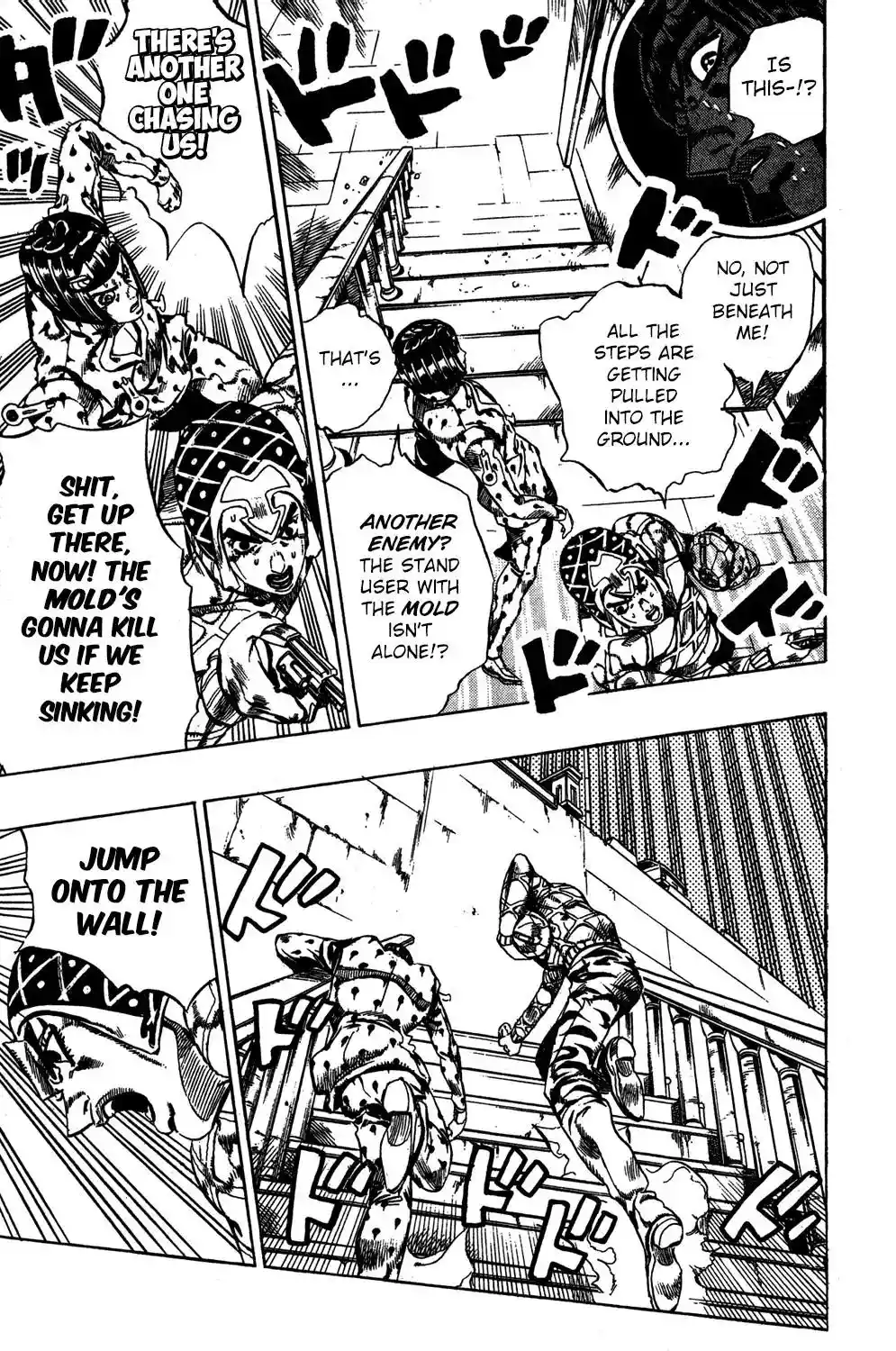 JoJo’s Bizarre Adventure Chapter 555